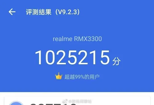 realme gt 2 pro 5g antutu score