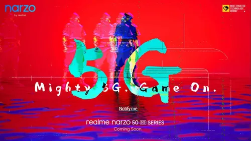 realme narzo 50 india launch teaser