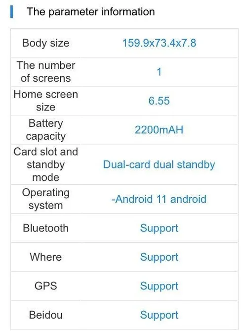 realme rmx3116 tenaa specs
