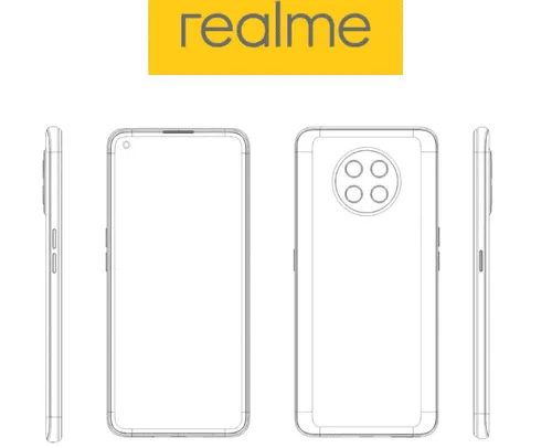 realme smartphone patent