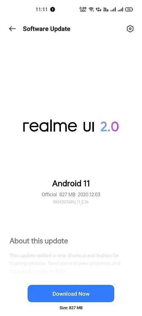 realme ui 20 update realme x50 pro screenshot 461x1024 1