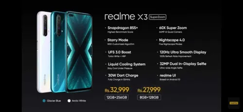 realme x3 sz india price