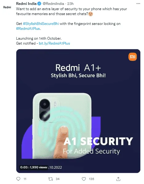 redmi a1 c