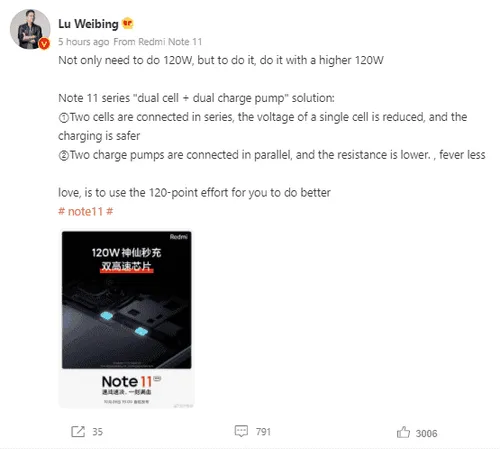 redmi note 11 120w a