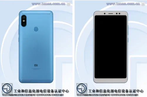 redmi note 5 pro tenaa