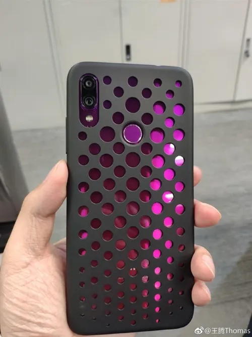 redmi note 7 perforated case