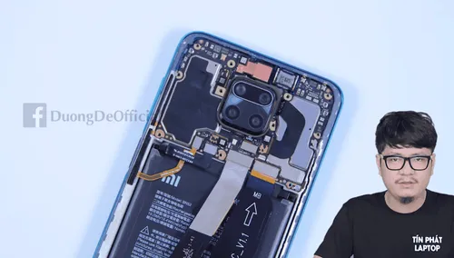 redmi note 9 rear trasera