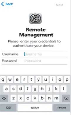 remove management on iphone or ipad