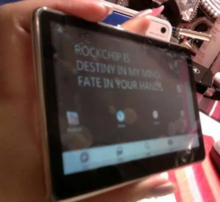 rockchip w7 ipad clone screen