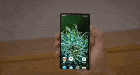 rolling phone by motorola