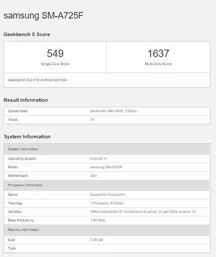 samsung galaxy a72 4g