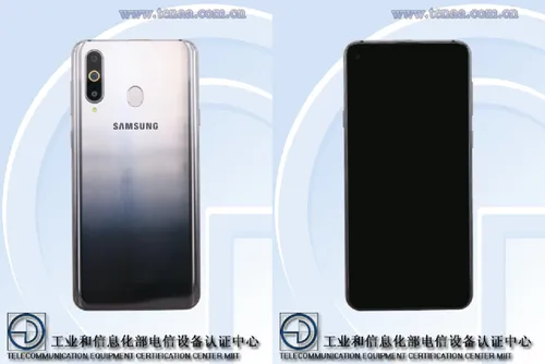 samsung galaxy a8s with display hole and triple camera setup picturedjpg