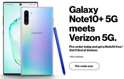 samsung galaxy note 10 5g