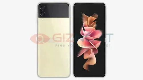 samsung galaxy z flip3 leaked render