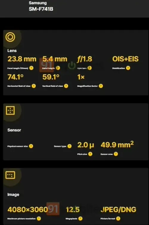 samsung galaxy z flip6 b