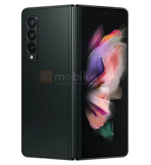 samsung galaxy z fold 3 render black 04