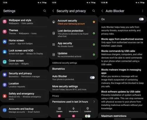 samsung sideloading a
