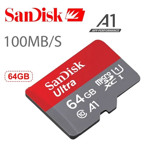 sandisk ultra micro sd card 64gb a1 up to 100mb s micro sd cartao de memoria