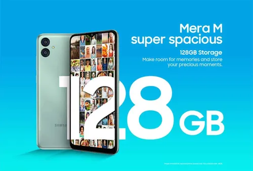 sansung galaxy m04 storage