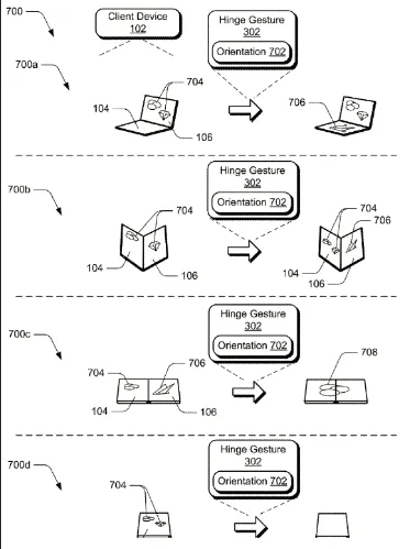 screenshot 2018 4 26 pair of patent applications from microsoft deals with its rumored foldable device