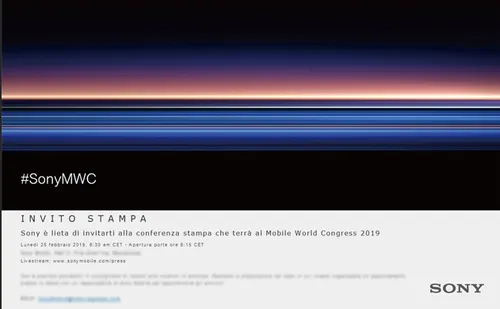 screenshot 2019 01 15 sony sends out invites for february 25th mwc event xperia xz4 expected