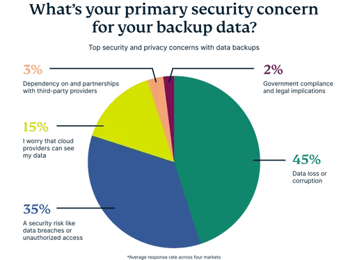 security concern for data backup
