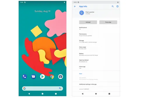 sideload the pixel 3 launcher on your android phone running oreo or piejpg