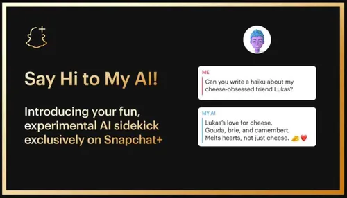 snapchat my ai chatbot