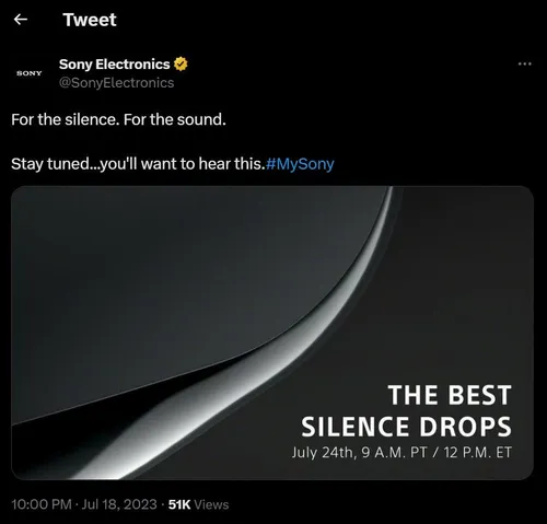 sony wf 1000xm5 official announcement