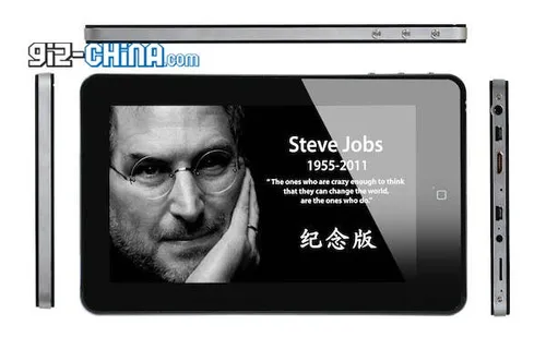 steve jobs android tablet
