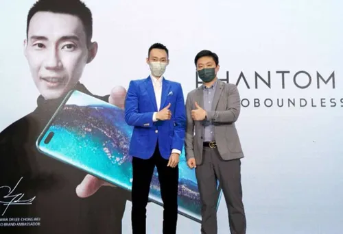 tecno phantom x malaysia datuk lee chong wei