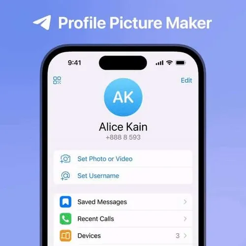 telegram profile picture maker