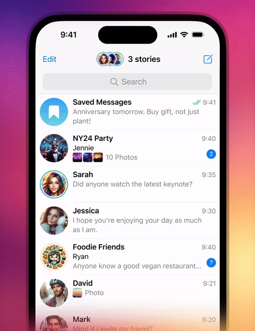telegram saved messages 20