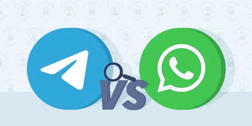 telegram vs whatsapp which one is more private featured image