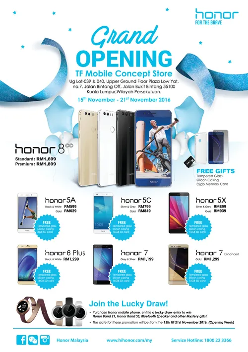 tf mobile and honor malaysia promotion