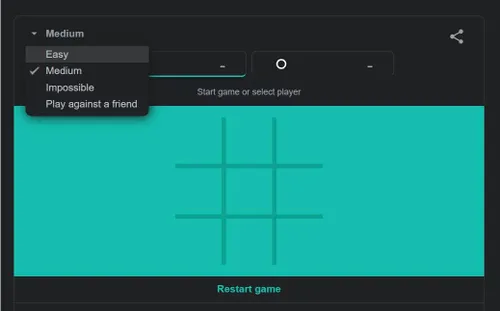 tic tac toe on google