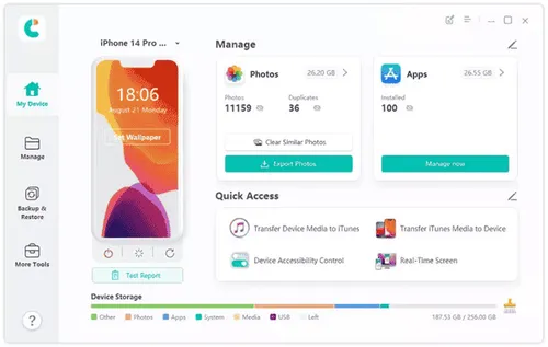 transfer files from pc to iphone