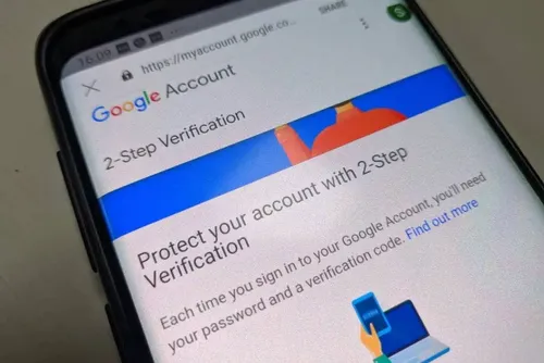 two factor authentication google account