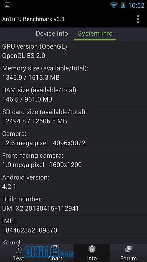 umi x2 1gb antutu 4