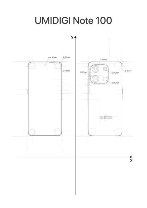 umidigi note 100 sketch