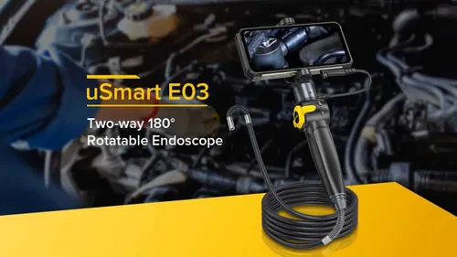 usmart e03 two way 180rotatable endoscope