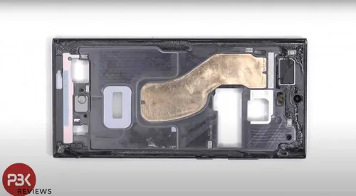 vapor chamber of samsung galaxy s24 ultra