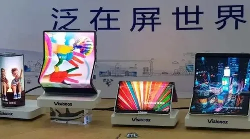 visionox foldable display