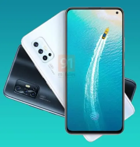 vivo v17 design render india