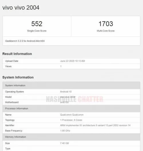 vivo v19sds