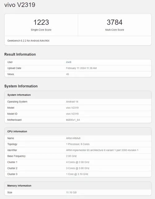 vivo v30 pro geekbench 796x1024 1