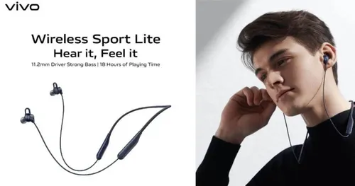 vivo wireless sport lite neckband earphones ad
