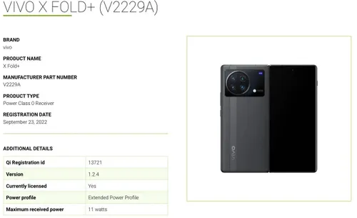 vivo x fold 5g wireless power consortium