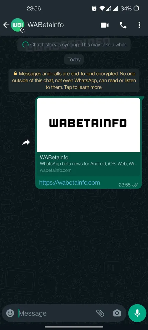 wa multi device chat history sync mobile companion android scaled 1