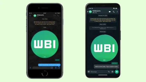 wa video messages feature ios android